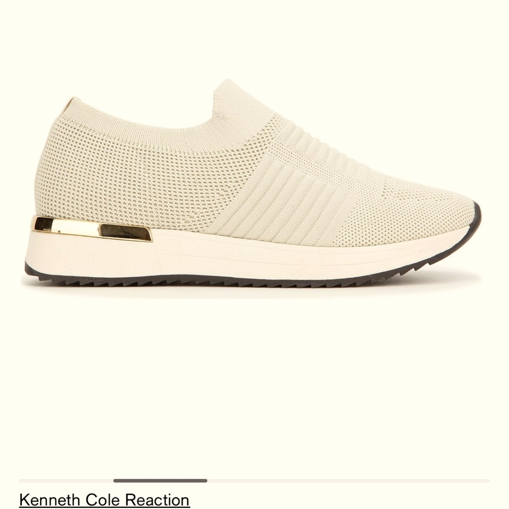 Off-white Knit slip-on jogger shoes